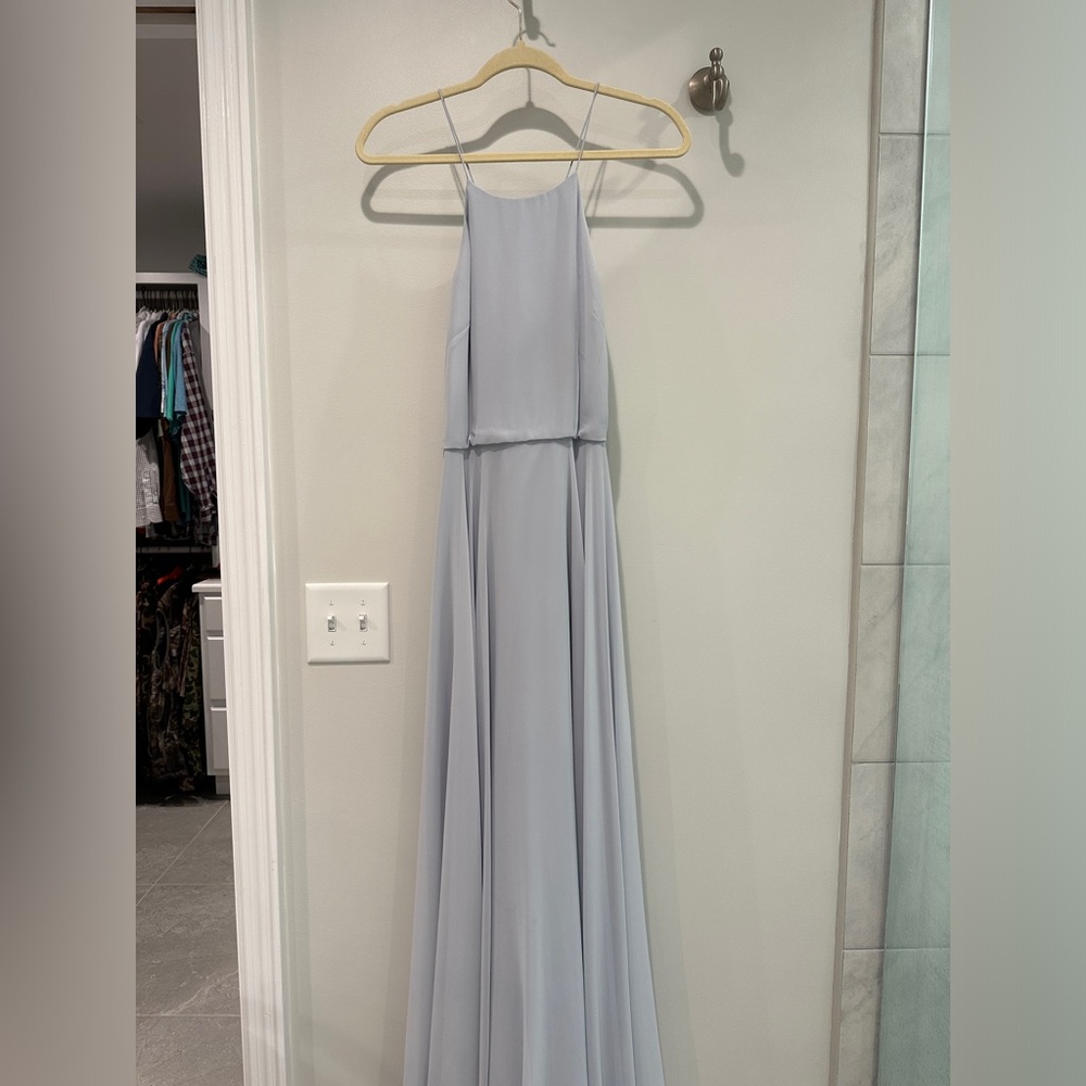 Jenny Yoo Luca Bridesmaid Dress. Whisper blue.